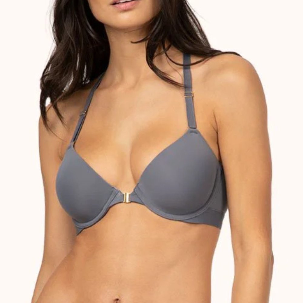 Front Clasp Lace Racerback Lively Bra Size 36DD